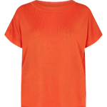 Jersey Nudarlene Red Orange - ECRU