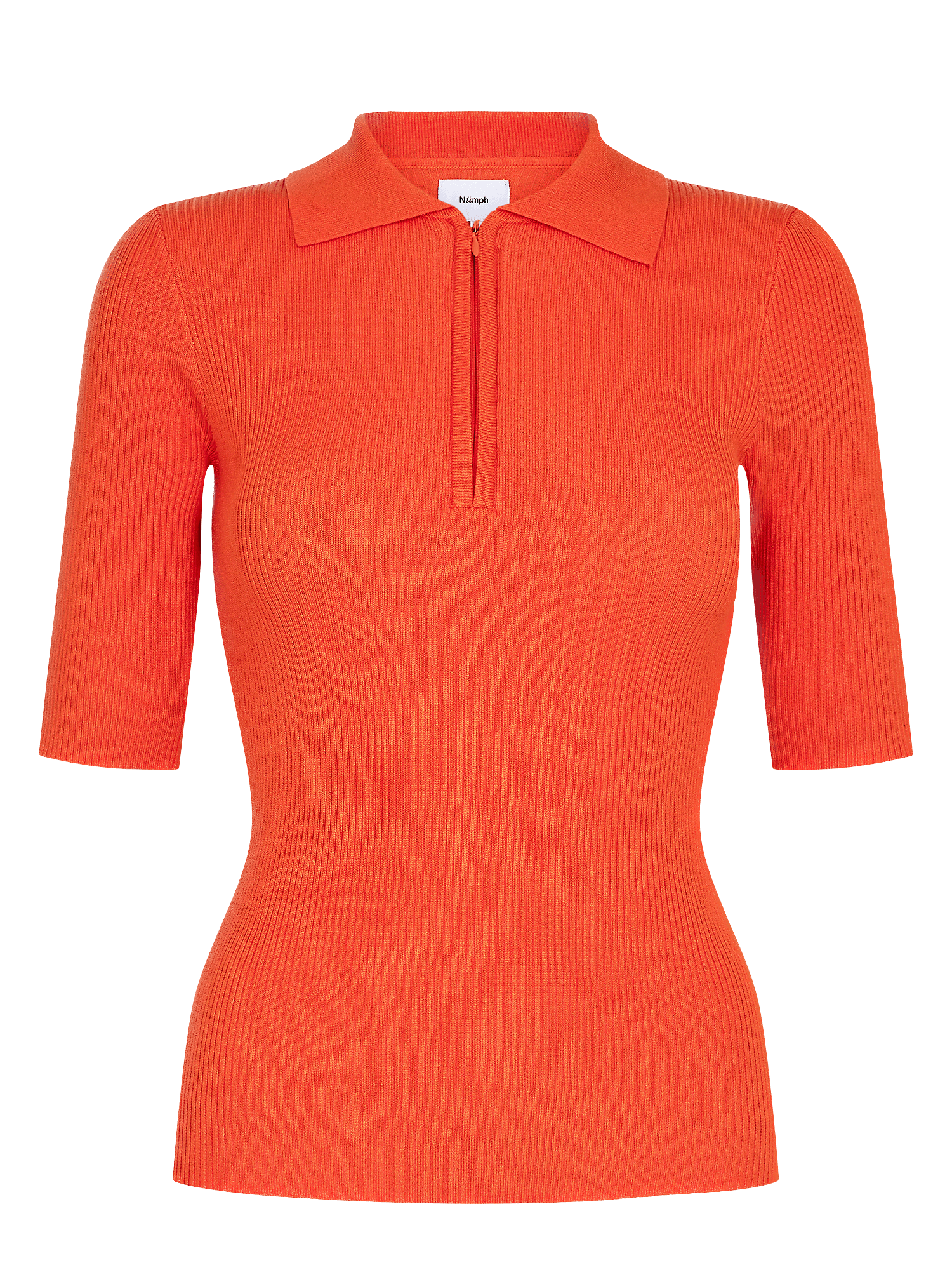 Jersey Nurippa Red Orange - ECRU