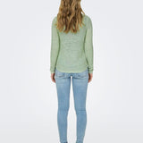 Jersey ONLY Geena Subtle Green - ECRU