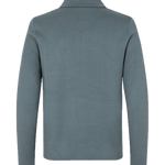 Jersey Samsøe Samsøe Guna half zip 10490 Stormy Weather - ECRU