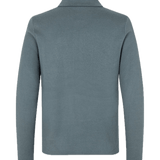 Jersey Samsøe Samsøe Guna half zip 10490 Stormy Weather - ECRU