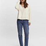 Jersey Vero Moda Doffy Birch - ECRU