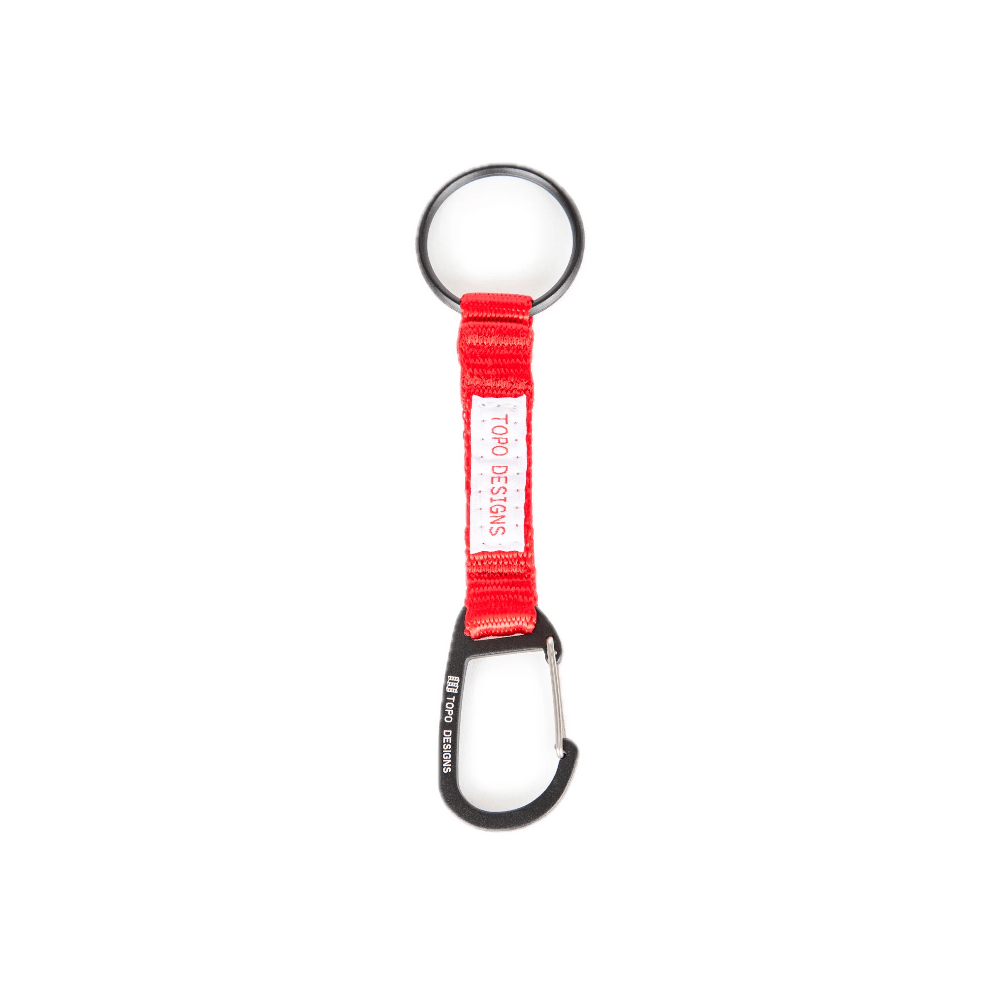 Key Clip Topo Designs Red - ECRU