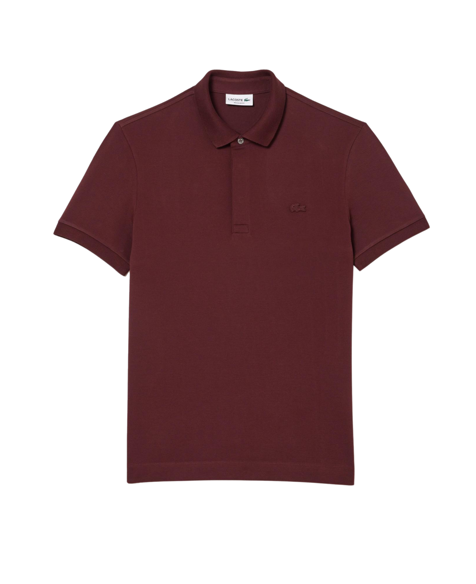 Polo Lacoste Paris Regular Fit Burgund 