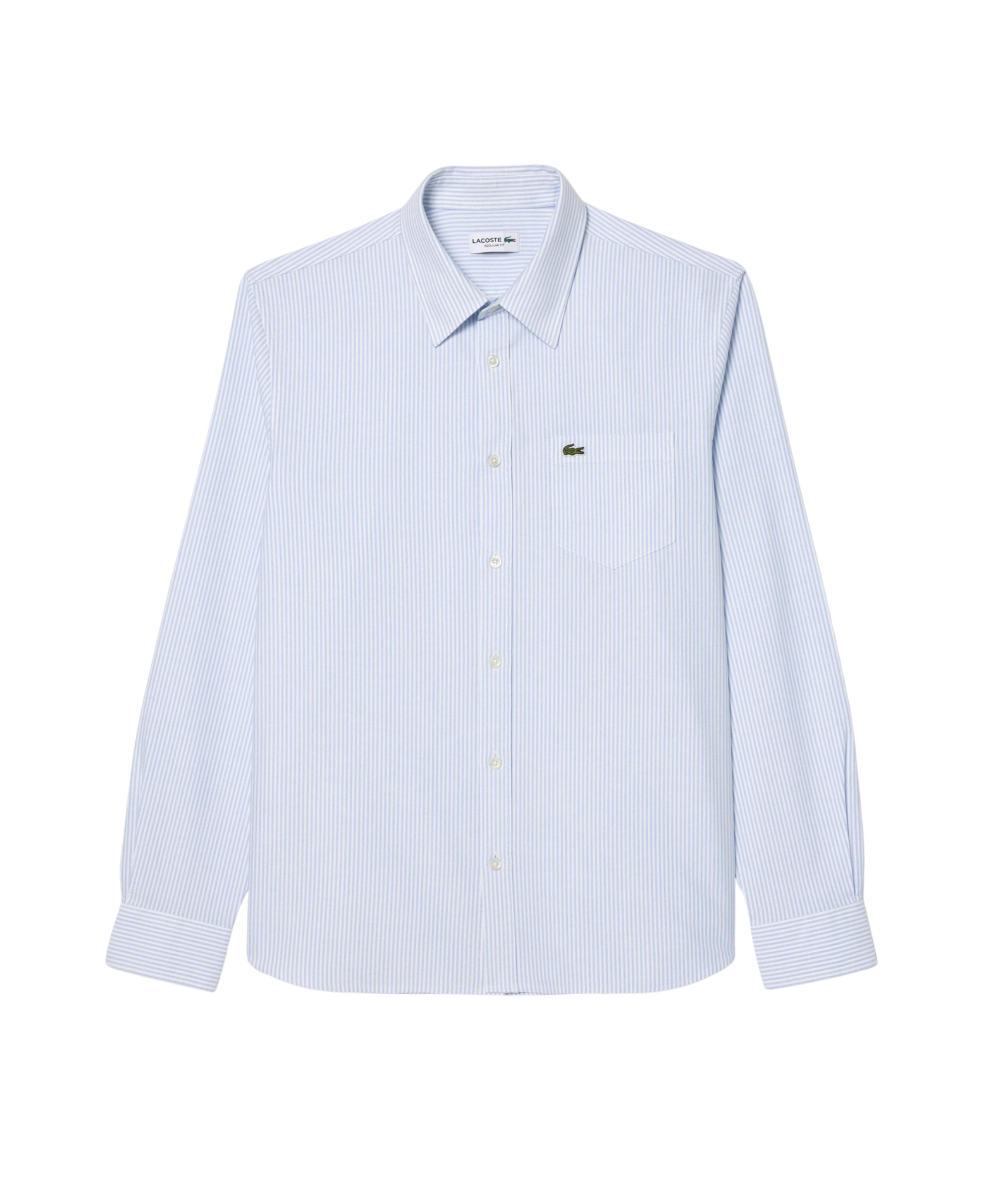 LACOSTE Gestreiftes Baumwoll-Oxford-Hemd 