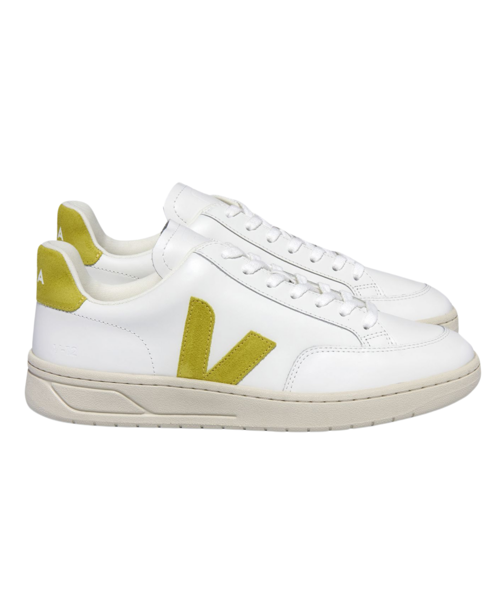 VEJA V-12 Leather White Liquor Sneakers