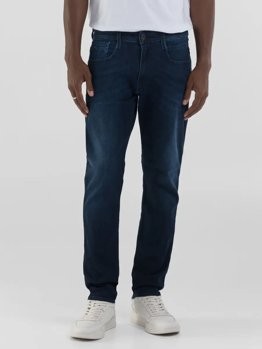 Replay Slim Anbass Dark Blue Jeans 