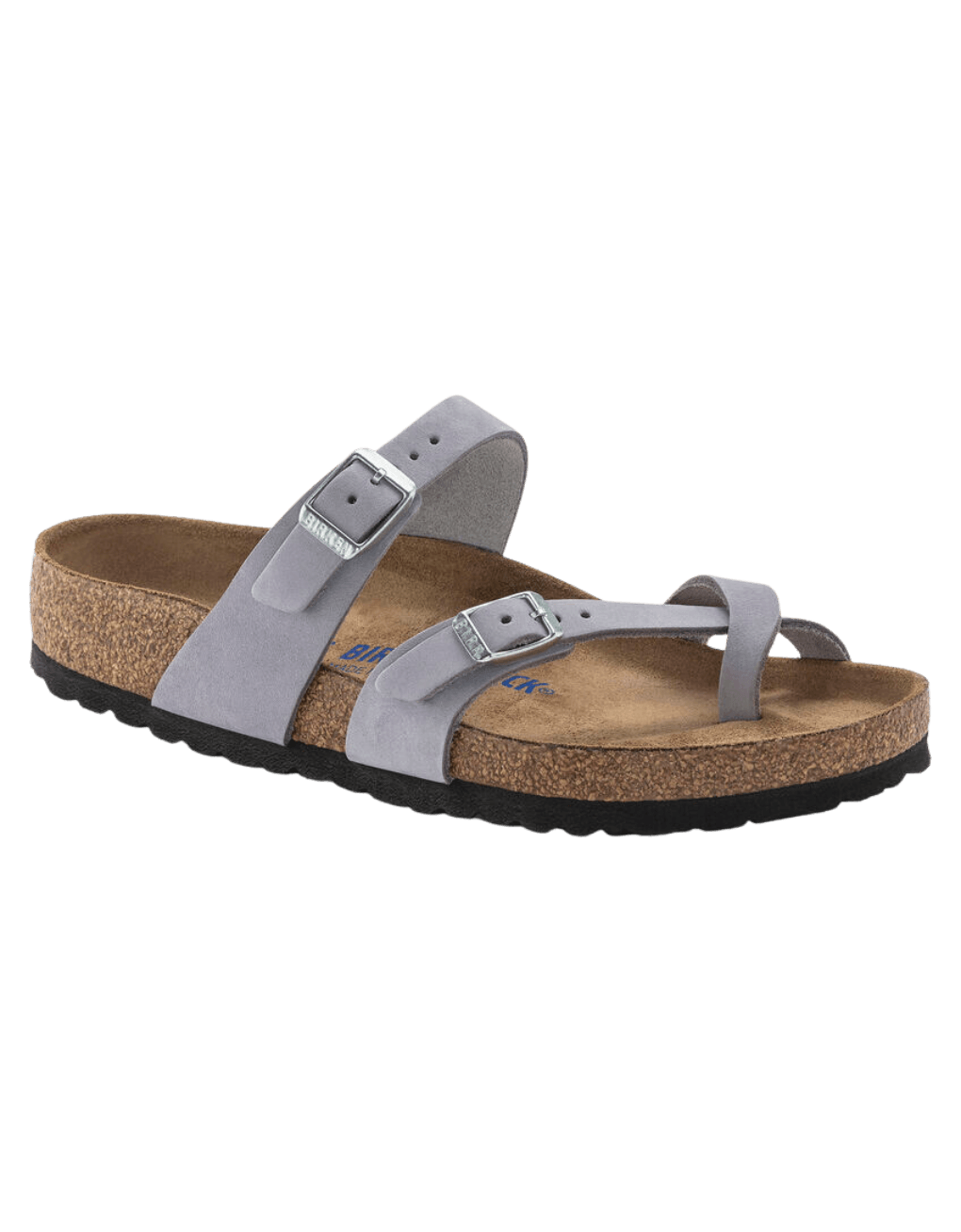 Mayari Birkenstock Plantilla Blanda Piel Nubuc Purple Fog - ECRU