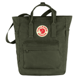 Mochila Bolso Fjällräven Kånken Totepack Deep Forest - ECRU