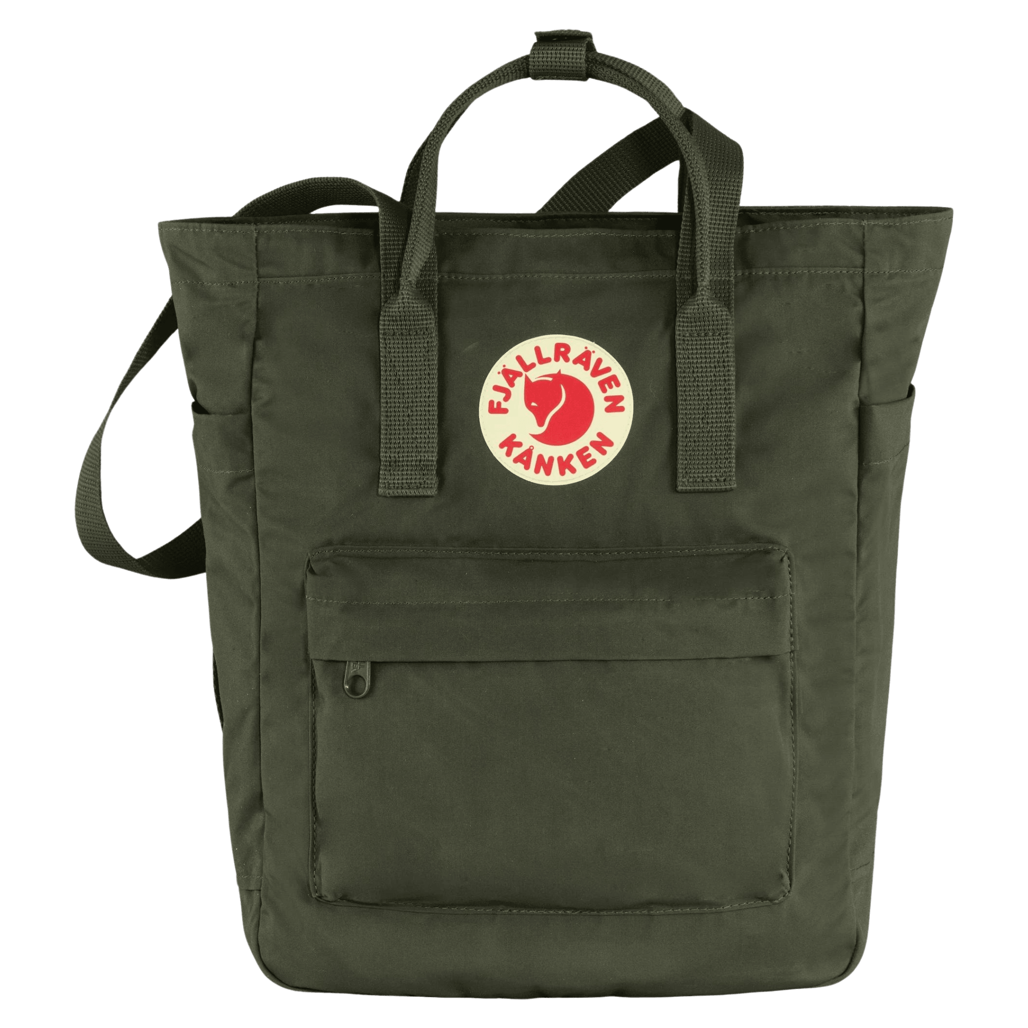 Mochila Bolso Fjällräven Kånken Totepack Deep Forest - ECRU