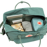 Mochila Bolso Fjällräven Kanken Weekender Frost Green - ECRU