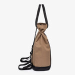 Mochila Bolso Lefrik Roots Tote Bag Maxi 15" Camel - ECRU