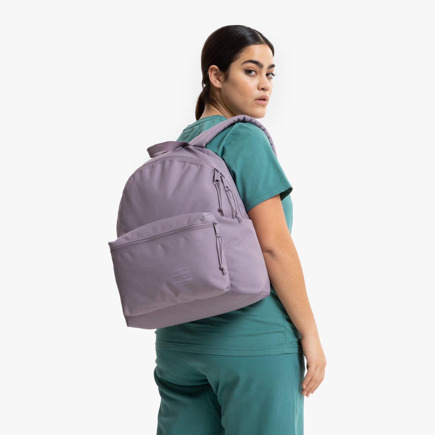 Mochila Colorful Standard x Eastpak Day Pak'r Purple Haze - ECRU