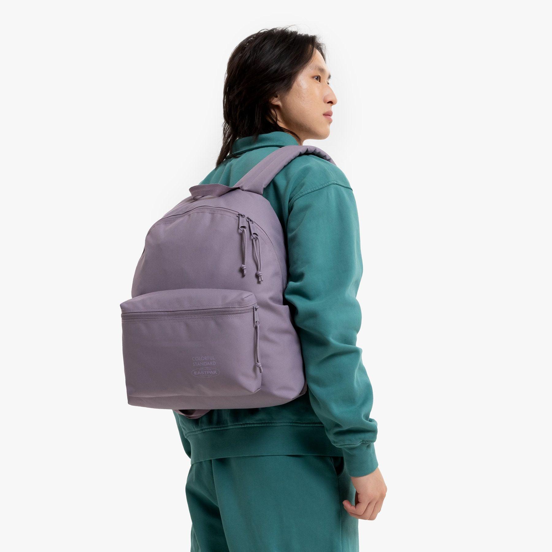 Mochila Colorful Standard x Eastpak Day Pak'r Purple Haze - ECRU