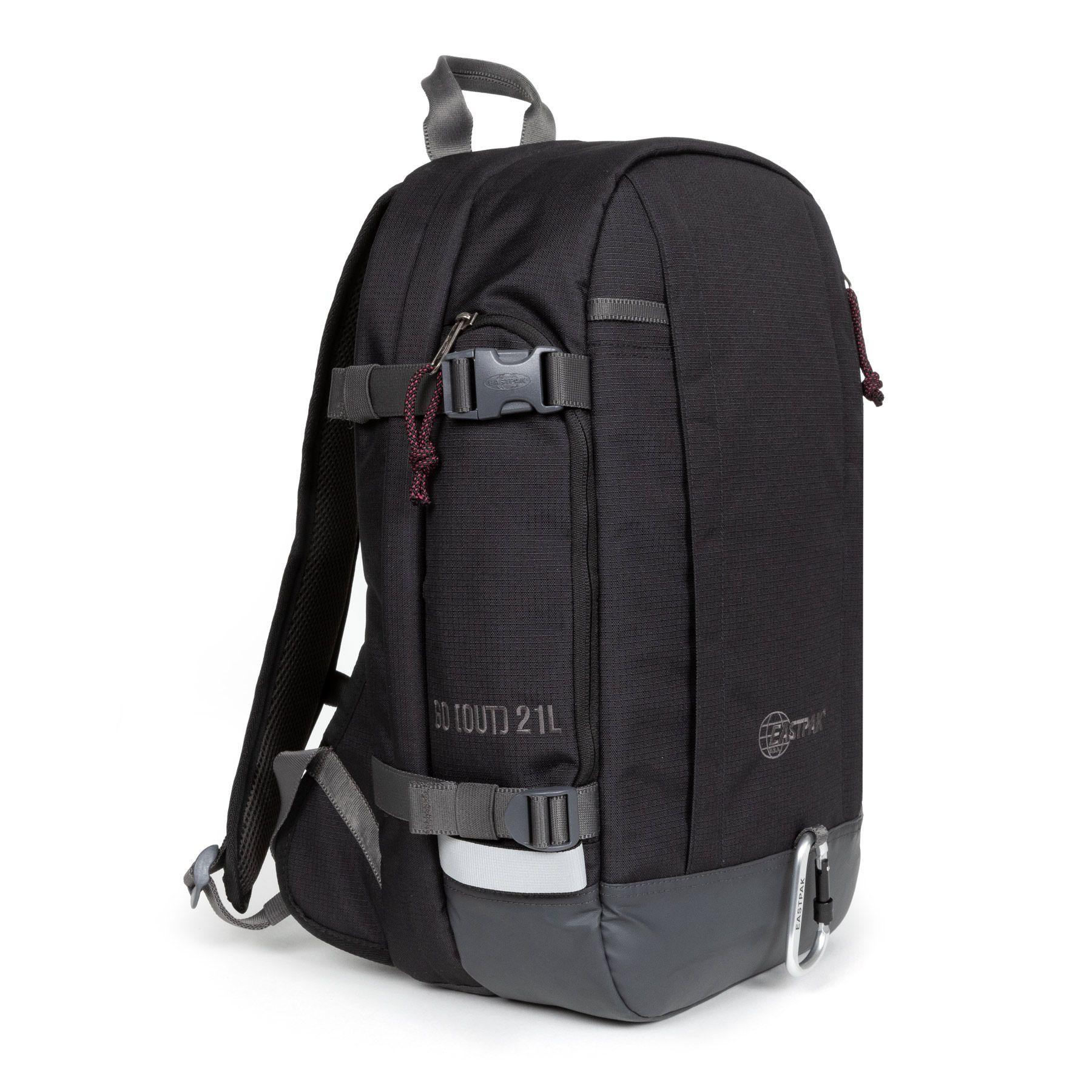 Mochila Eastpak Out Safepack Out Black - ECRU