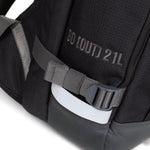 Mochila Eastpak Out Safepack Out Black - ECRU