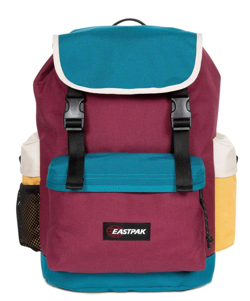 Mochila Eastpak Varsity Top Varsity Blocked - ECRU