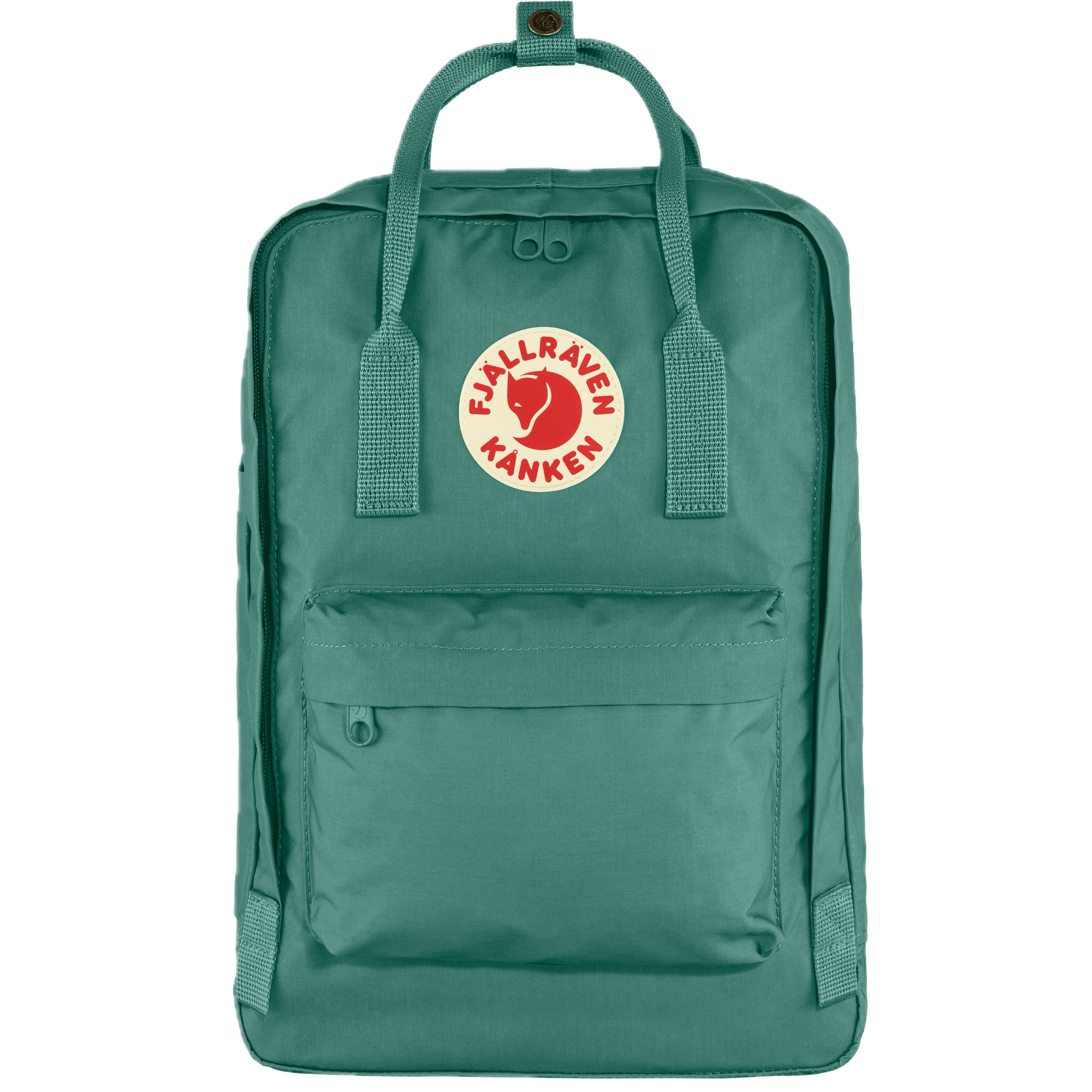 Mochila Fjällräven Kanken Laptop 15" Frost Green - ECRU