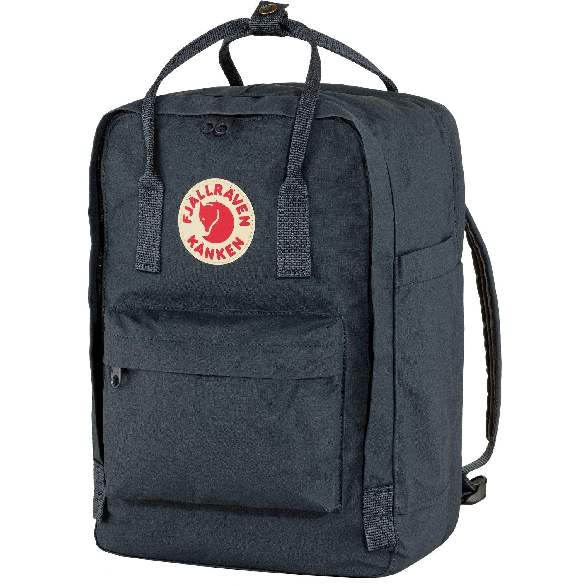 Mochila Fjällräven Kanken Laptop 15" Navy - ECRU