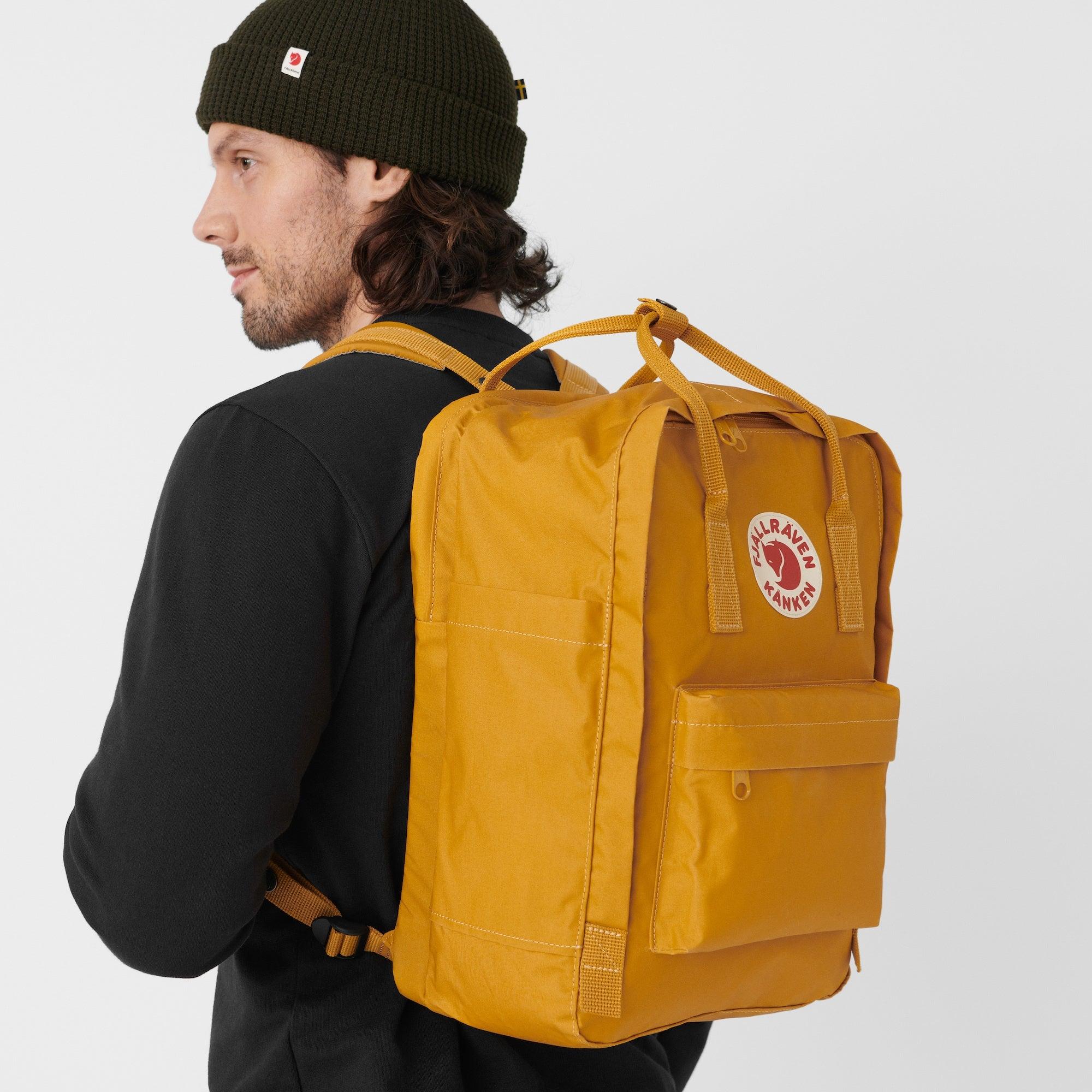 Mochila Fjällräven Kanken Laptop 15" Ochre - ECRU