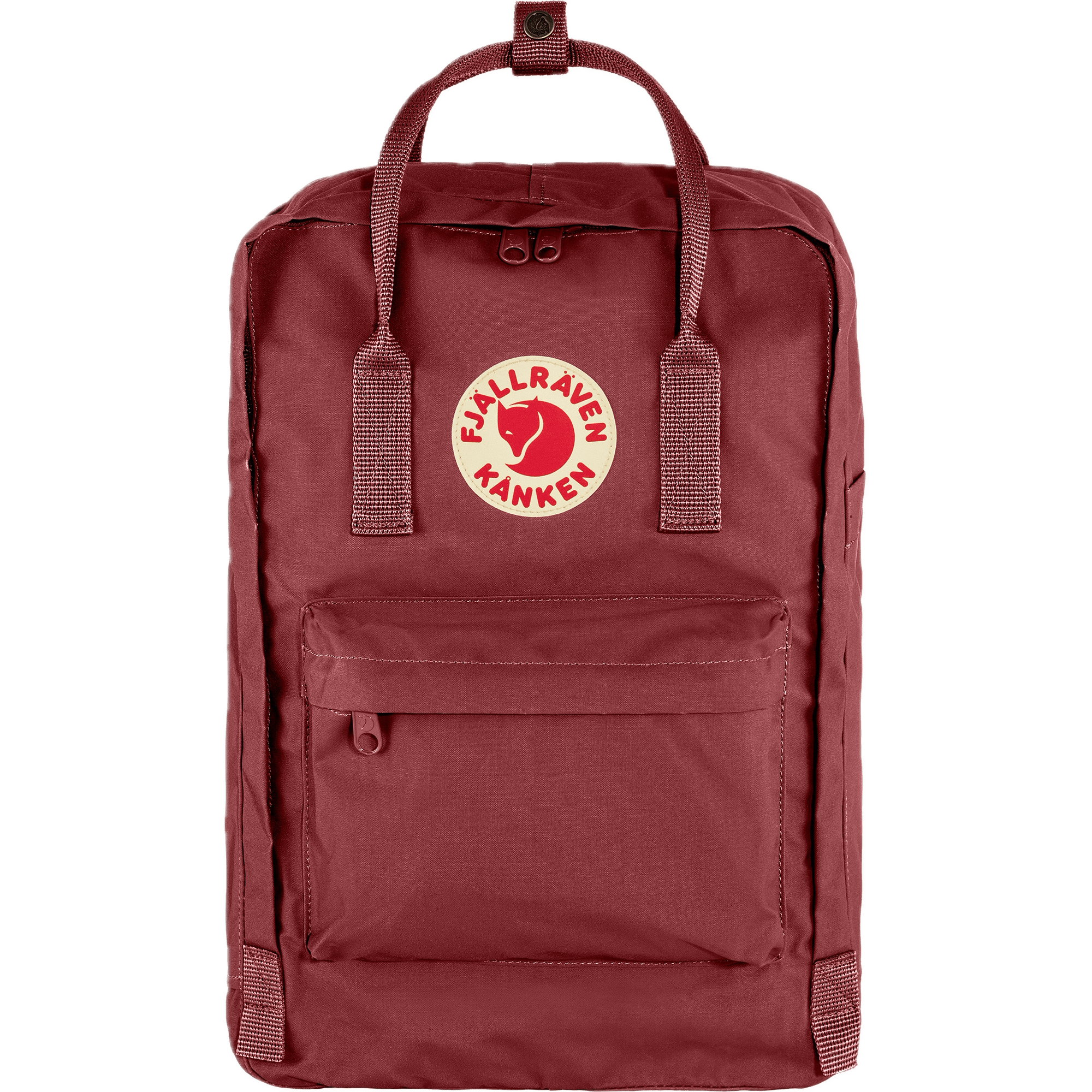 Mochila Fjällräven Kanken Laptop 15" Ox Red - ECRU