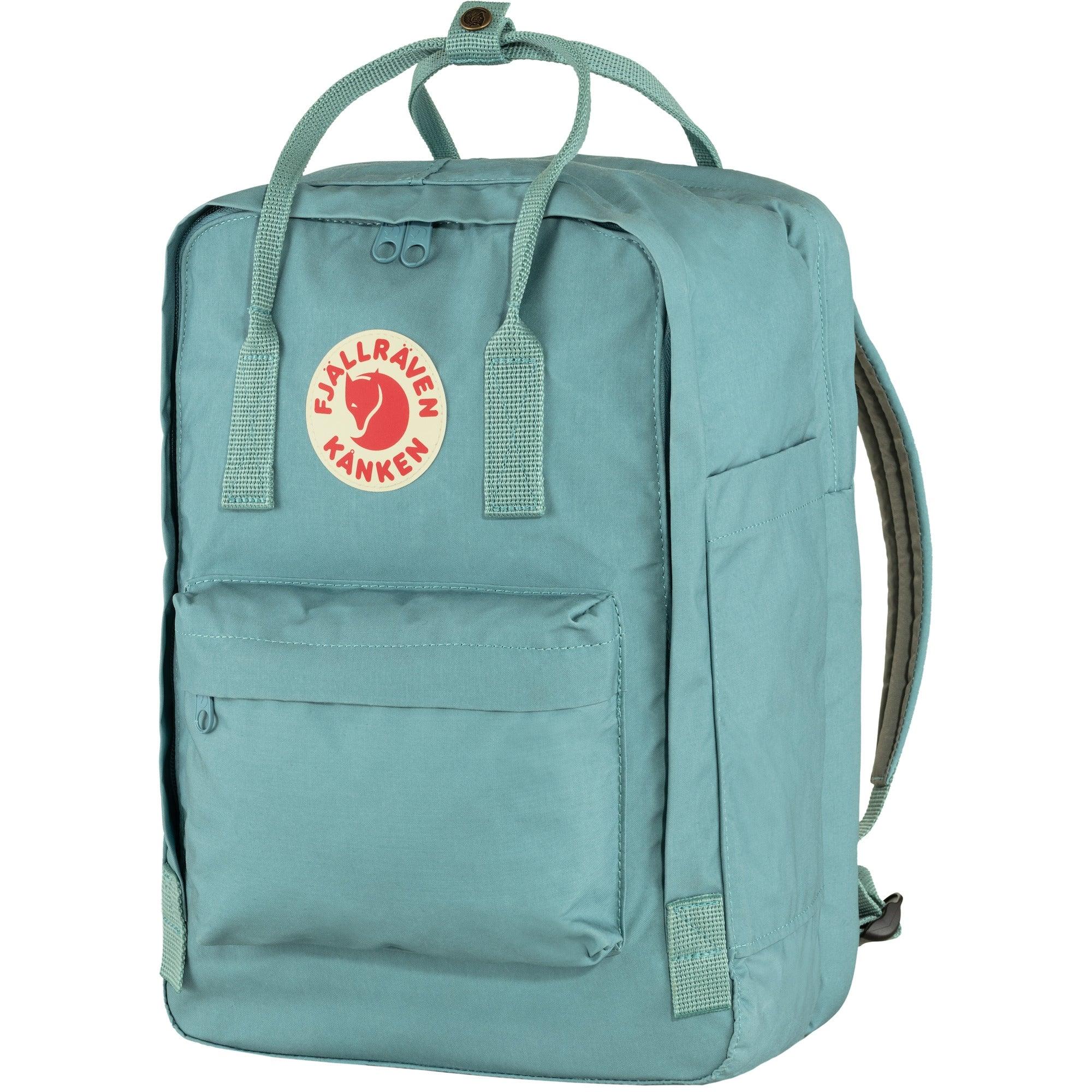 Mochila Fjällräven Kanken Laptop 15" Sky Blue - ECRU