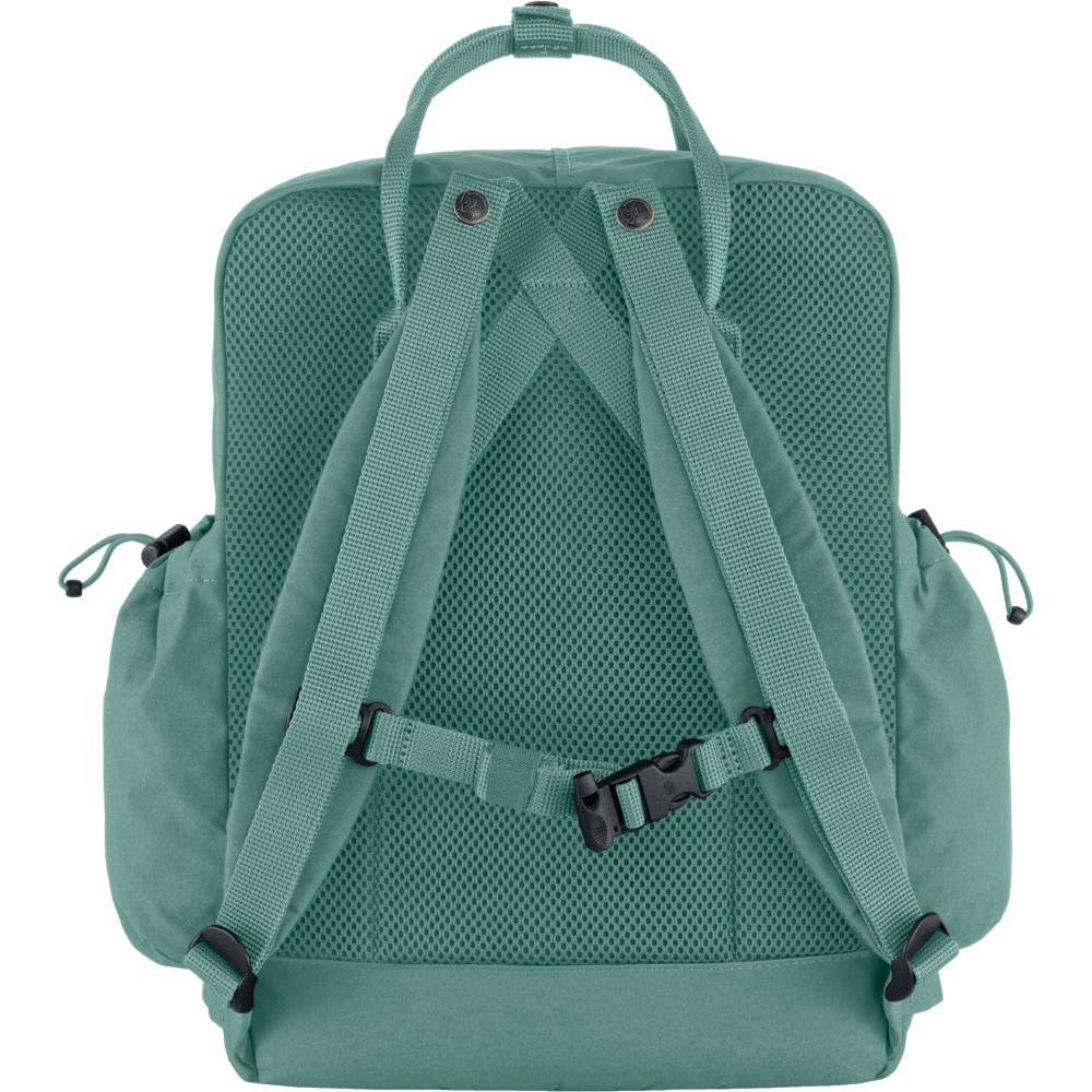 Mochila Fjallraven Kånken Outlong Frost Green - ECRU