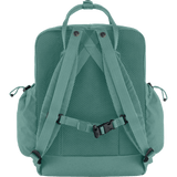 Mochila Fjallraven Kånken Outlong Frost Green - ECRU