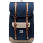 Mochila Herschel Little America™ Black Iris Twill - ECRU