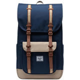 Mochila Herschel Little America™ Black Iris Twill - ECRU