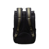 Mochila Herschel Little America™ Mid-Volume Black Ivy Green Chutney - ECRU