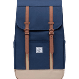 Mochila Herschel Retreat™ Black Iris Twill - ECRU