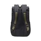 Mochila Herschel Retreat™ Negra - ECRU