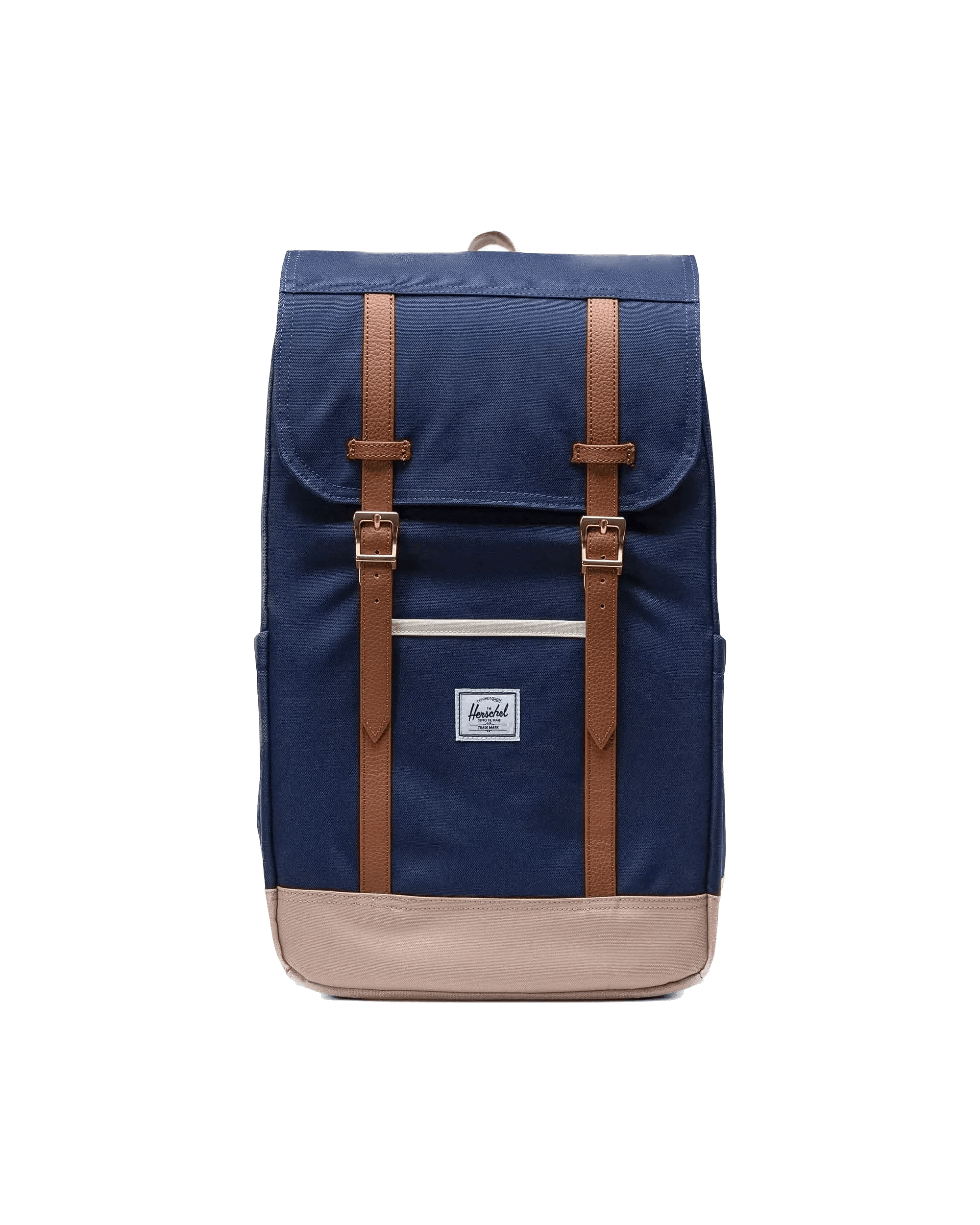 Mochila Herschel Retreat™ Peacoat Light Taupe Whitecap Gray - ECRU