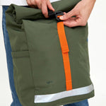 Mochila Lefrik Lars Roll Vandra Pine Ripstop - ECRU