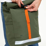 Mochila Lefrik Lars Roll Vandra Pine Ripstop - ECRU