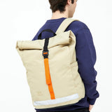 Mochila Lefrik Lars Roll Vandra Stone Ripstop - ECRU