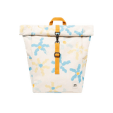 Mochila Lefrik Roll Mini Daisy - ECRU