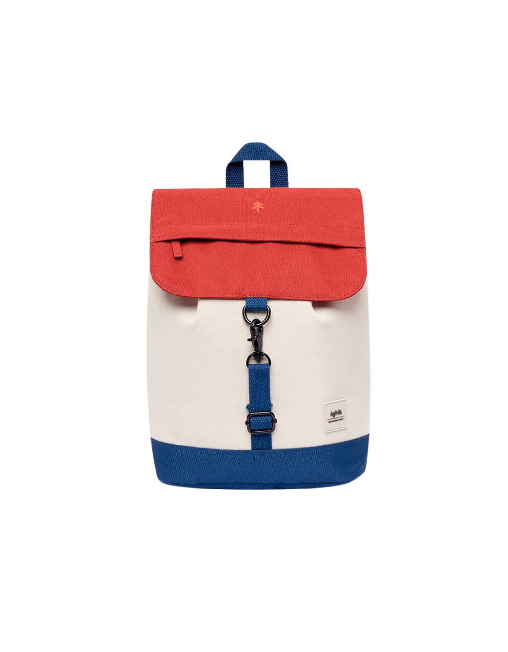 Mochila Lefrik Scout Mini Bauhaus Block - ECRU