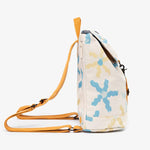 Mochila Lefrik Scout Mini Printed Daisy - ECRU