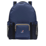 Mochila Plegable K-WAY Michel Blue Indigo - ECRU