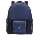 Mochila Plegable K-WAY Michel Blue Indigo - ECRU