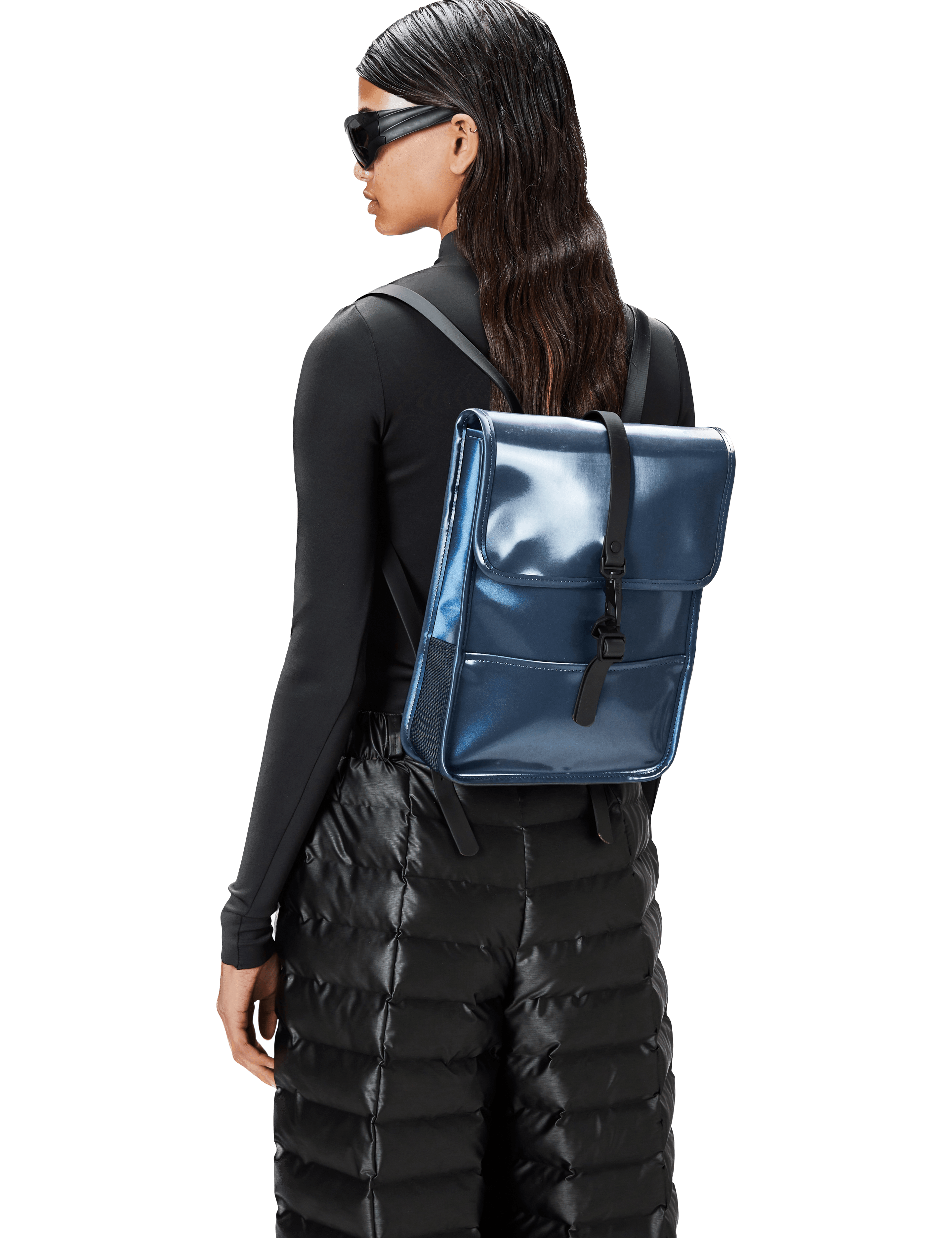 Mochila Rains Impermeable Backpack Micro Sonic - ECRU