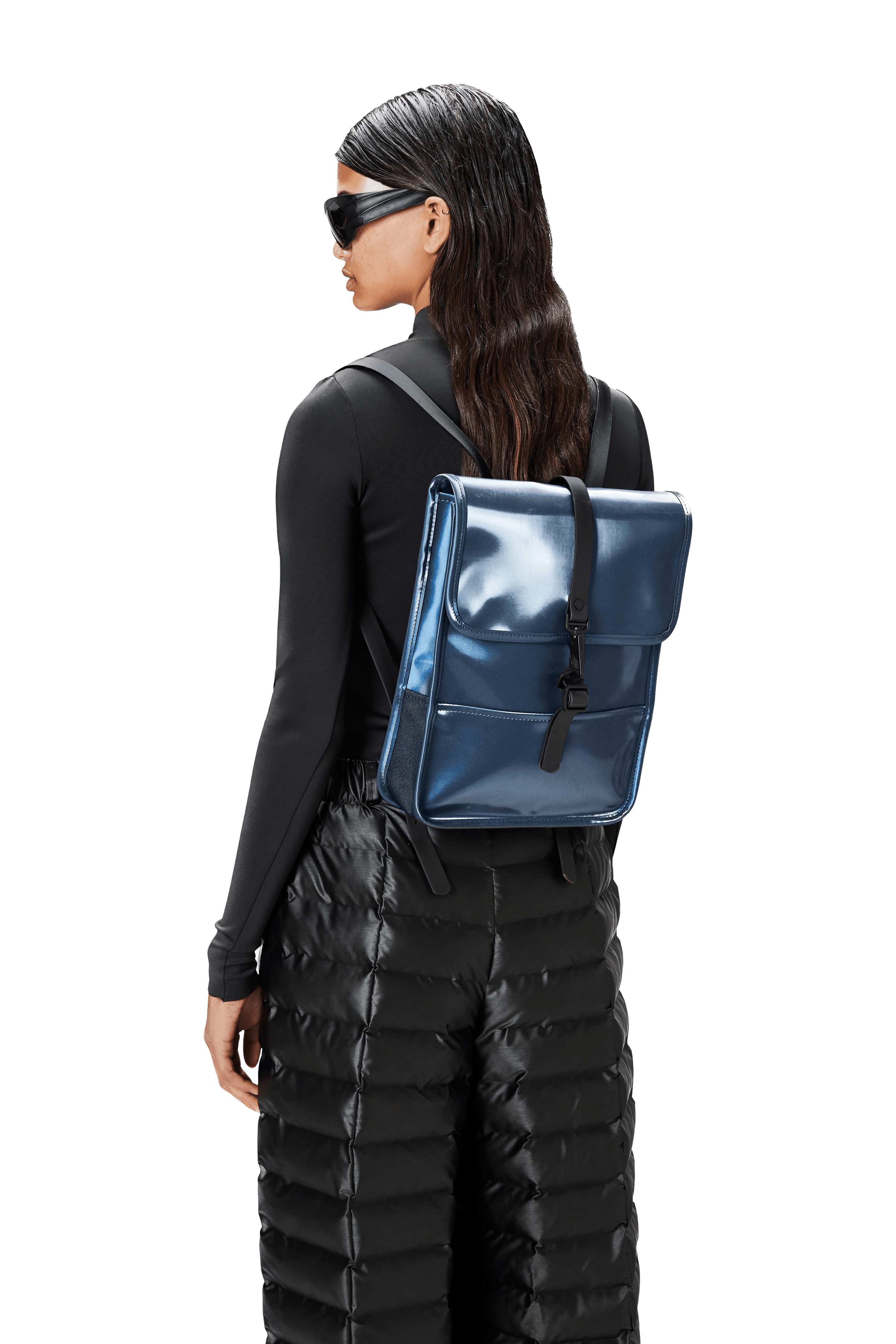 Mochila Rains Impermeable Backpack Micro Sonic - ECRU