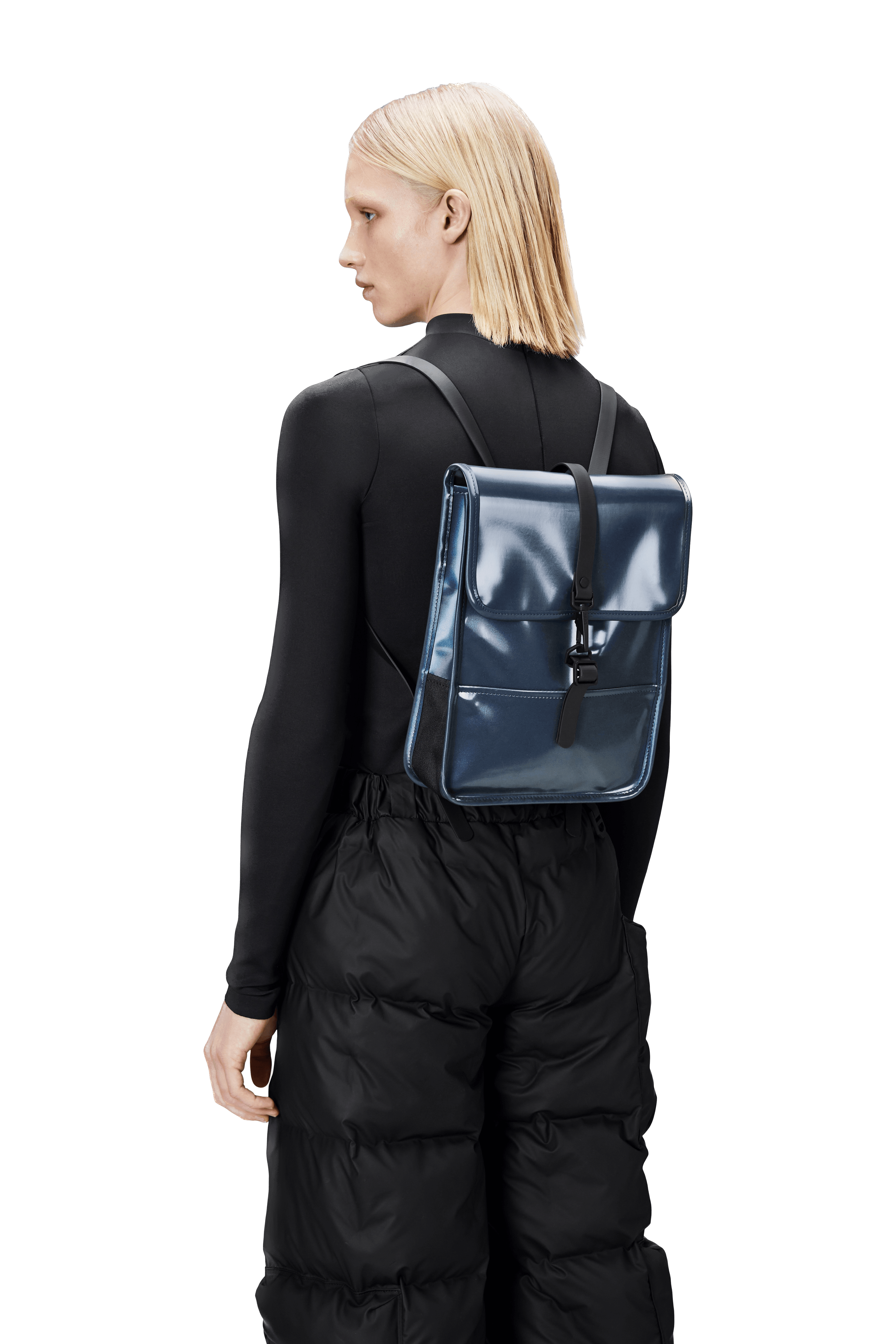 Mochila Rains Impermeable Backpack Micro Sonic - ECRU