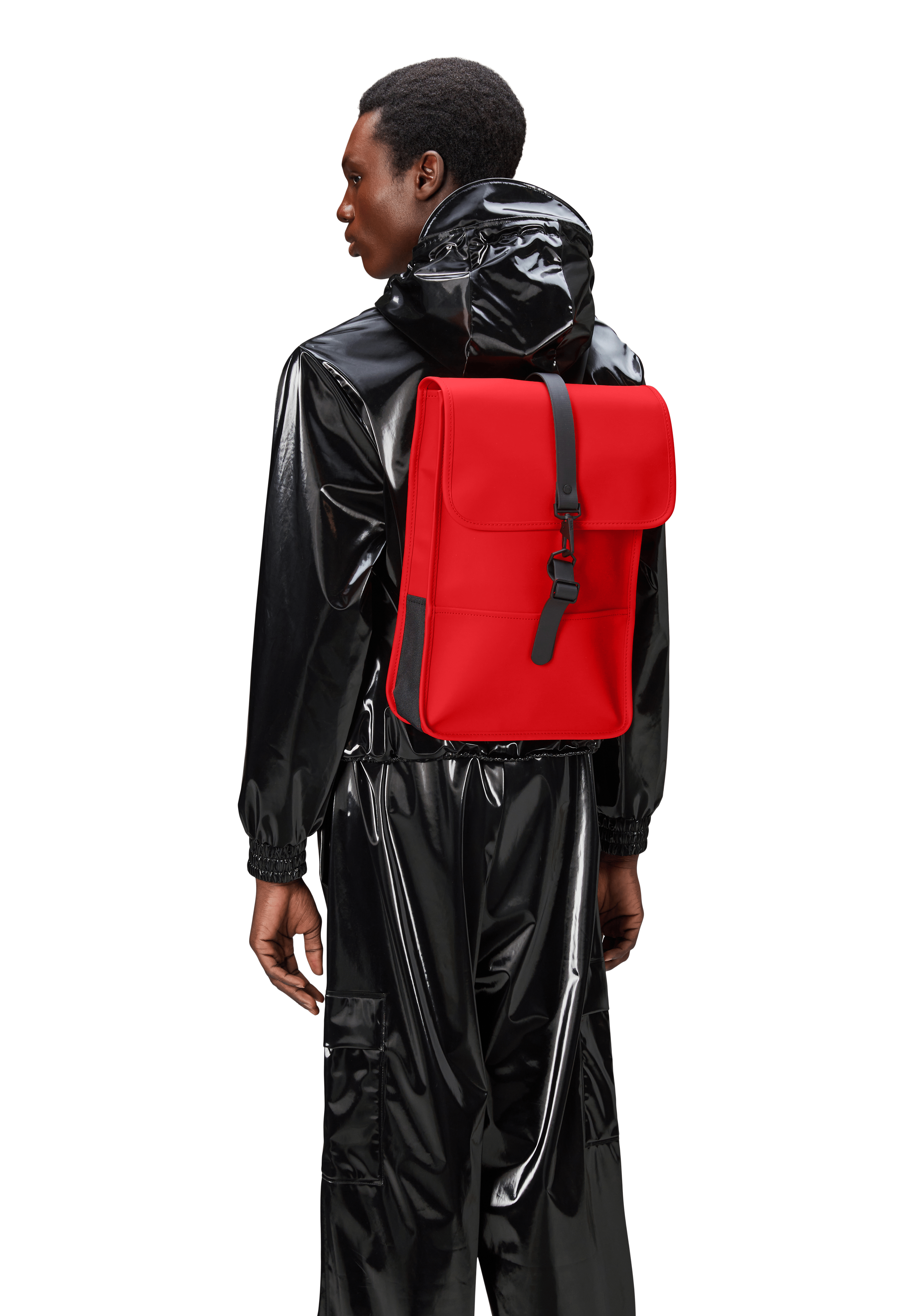 Mochila RAINS Impermeable Backpack Mini Fire - ECRU