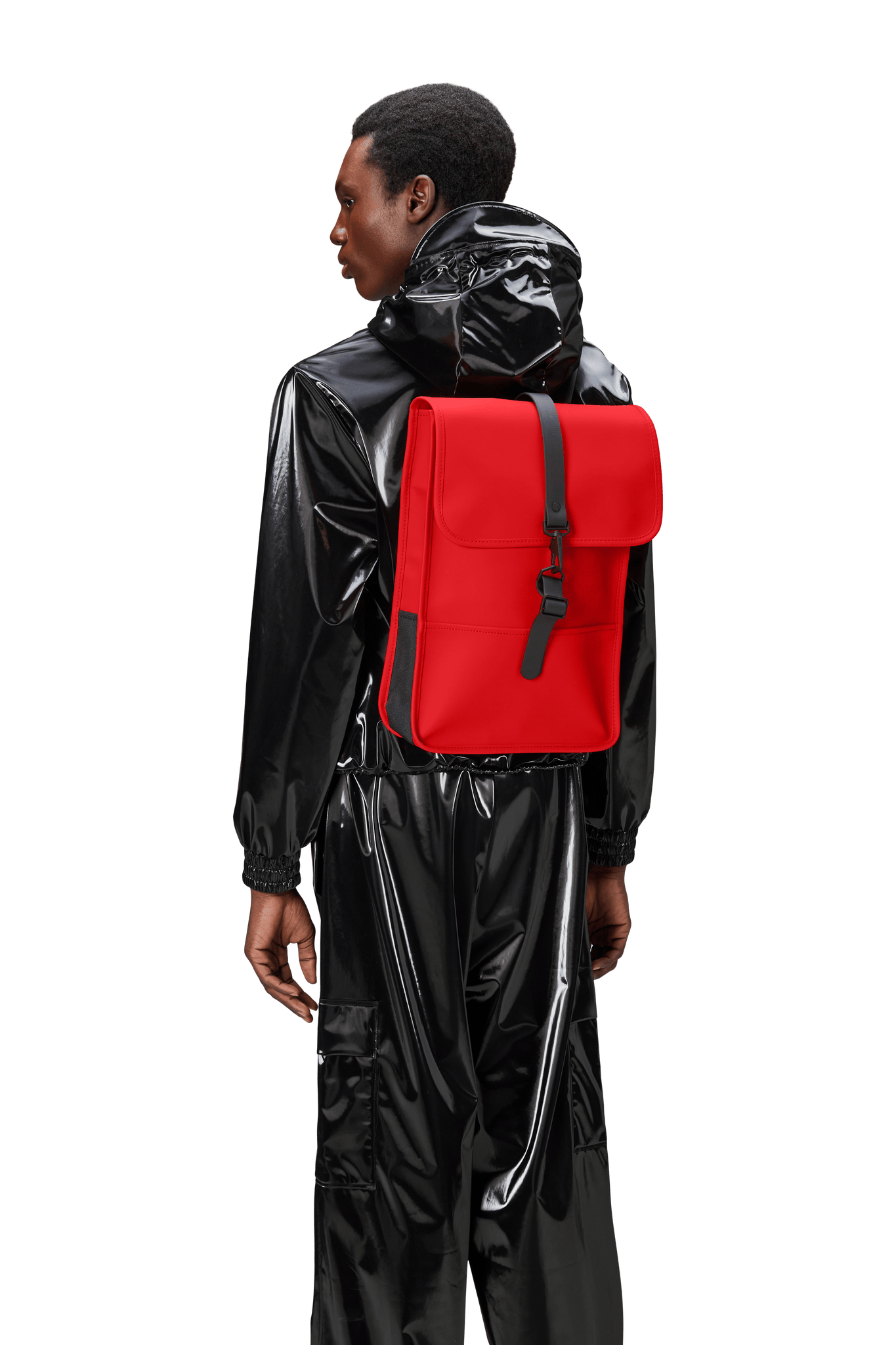 Mochila RAINS Impermeable Backpack Mini Fire - ECRU