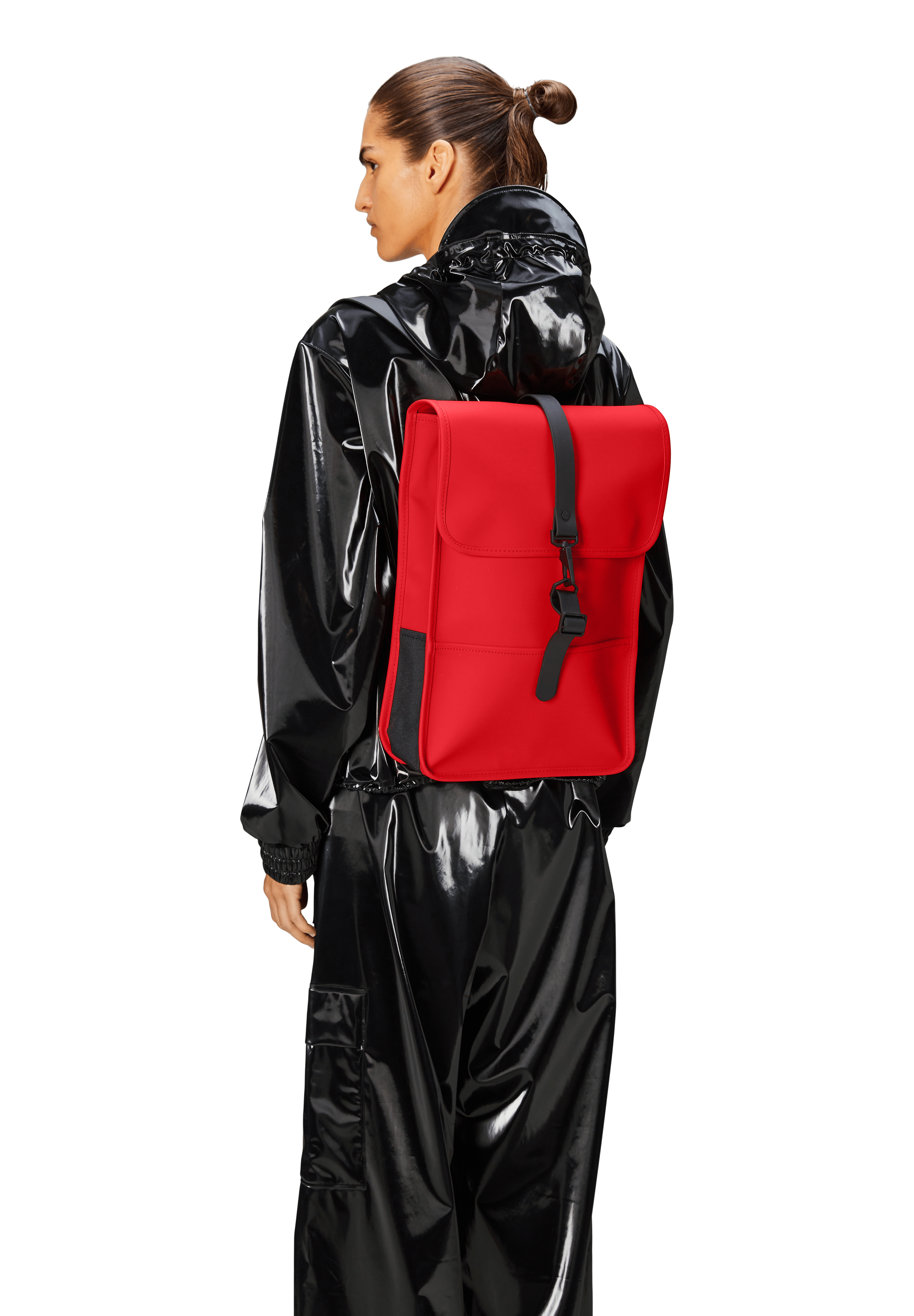 Mochila RAINS Impermeable Backpack Mini Fire - ECRU