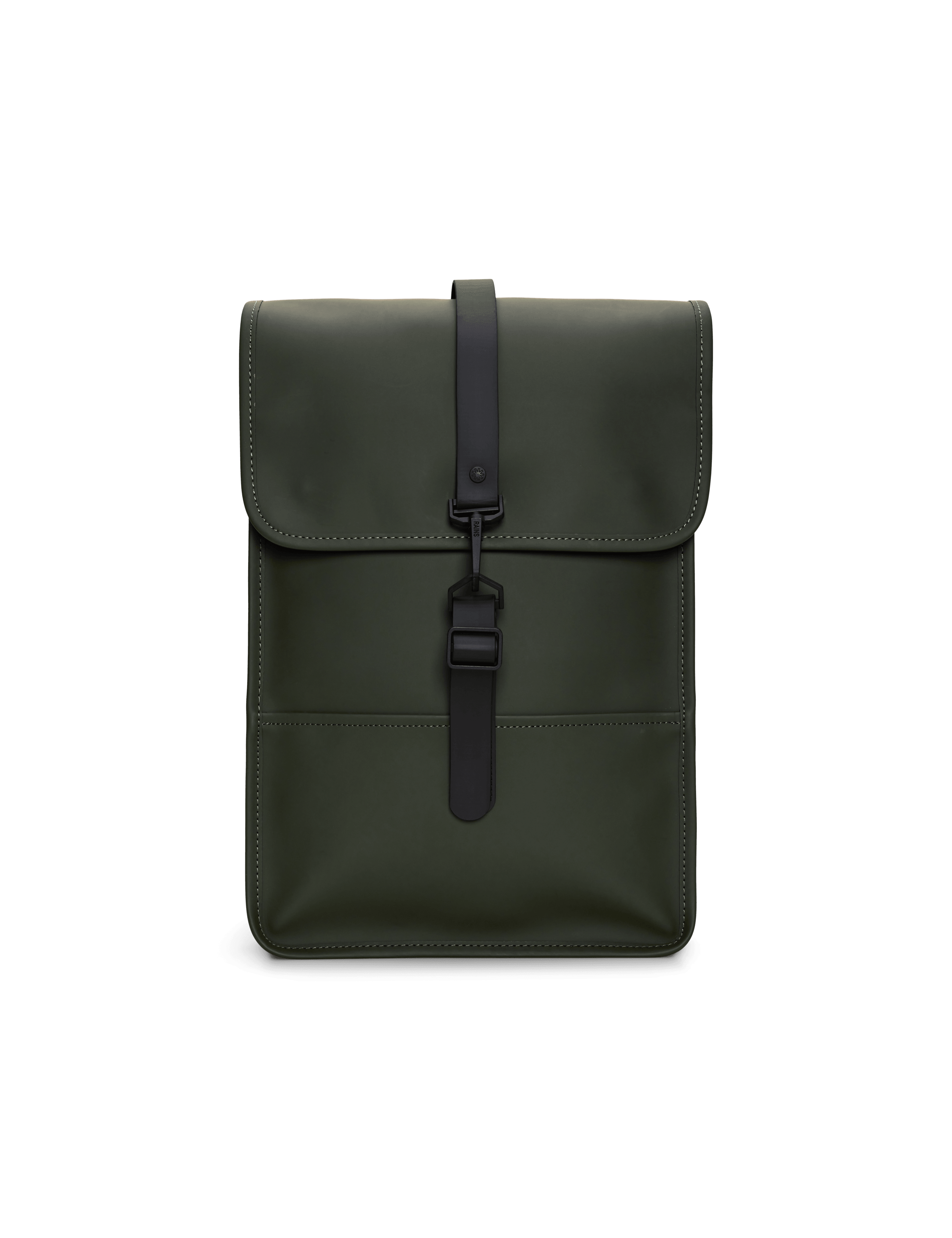 Mochila Rains Impermeable Backpack Mini Green - ECRU