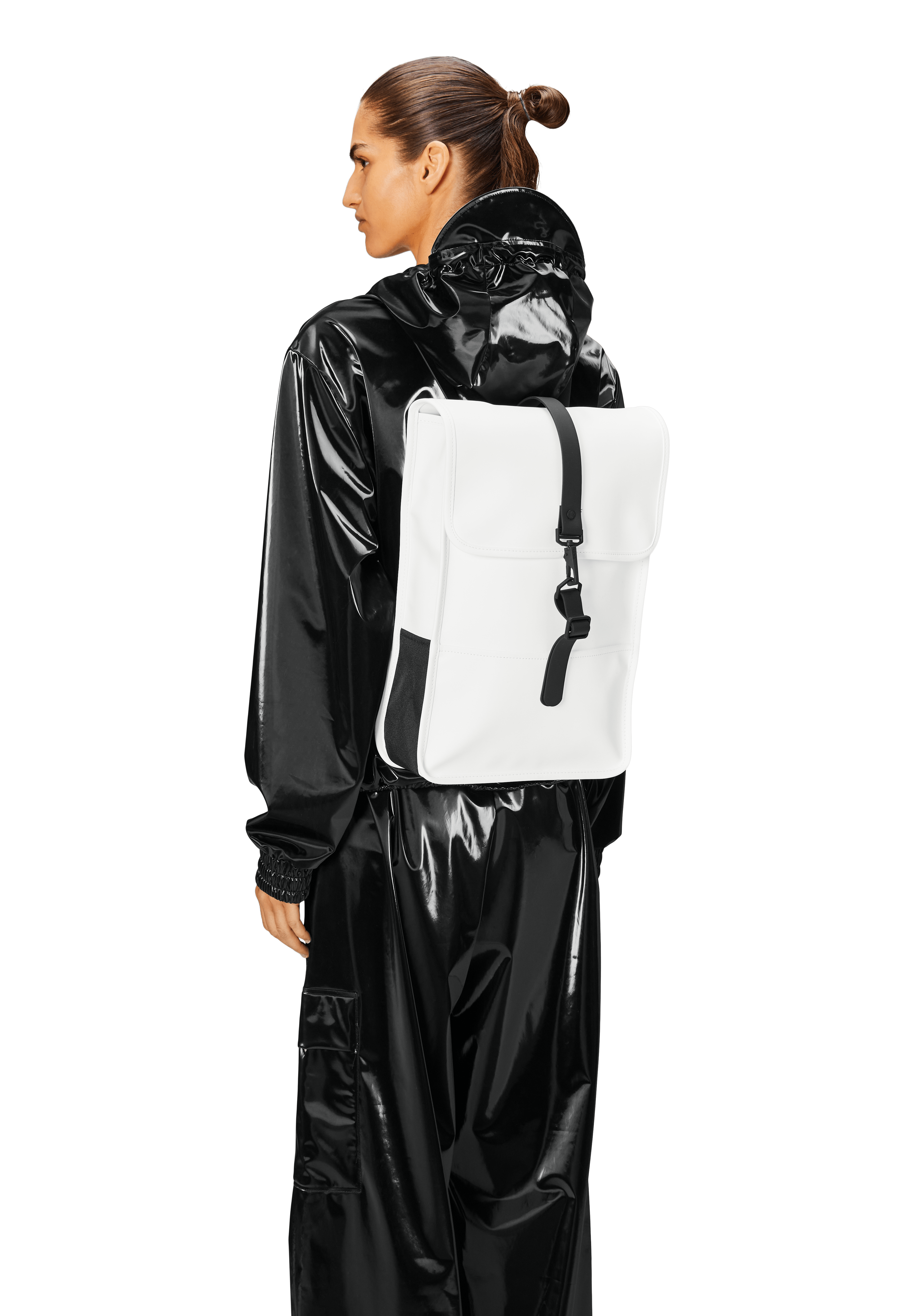 Mochila RAINS Impermeable Backpack Mini Powder - ECRU